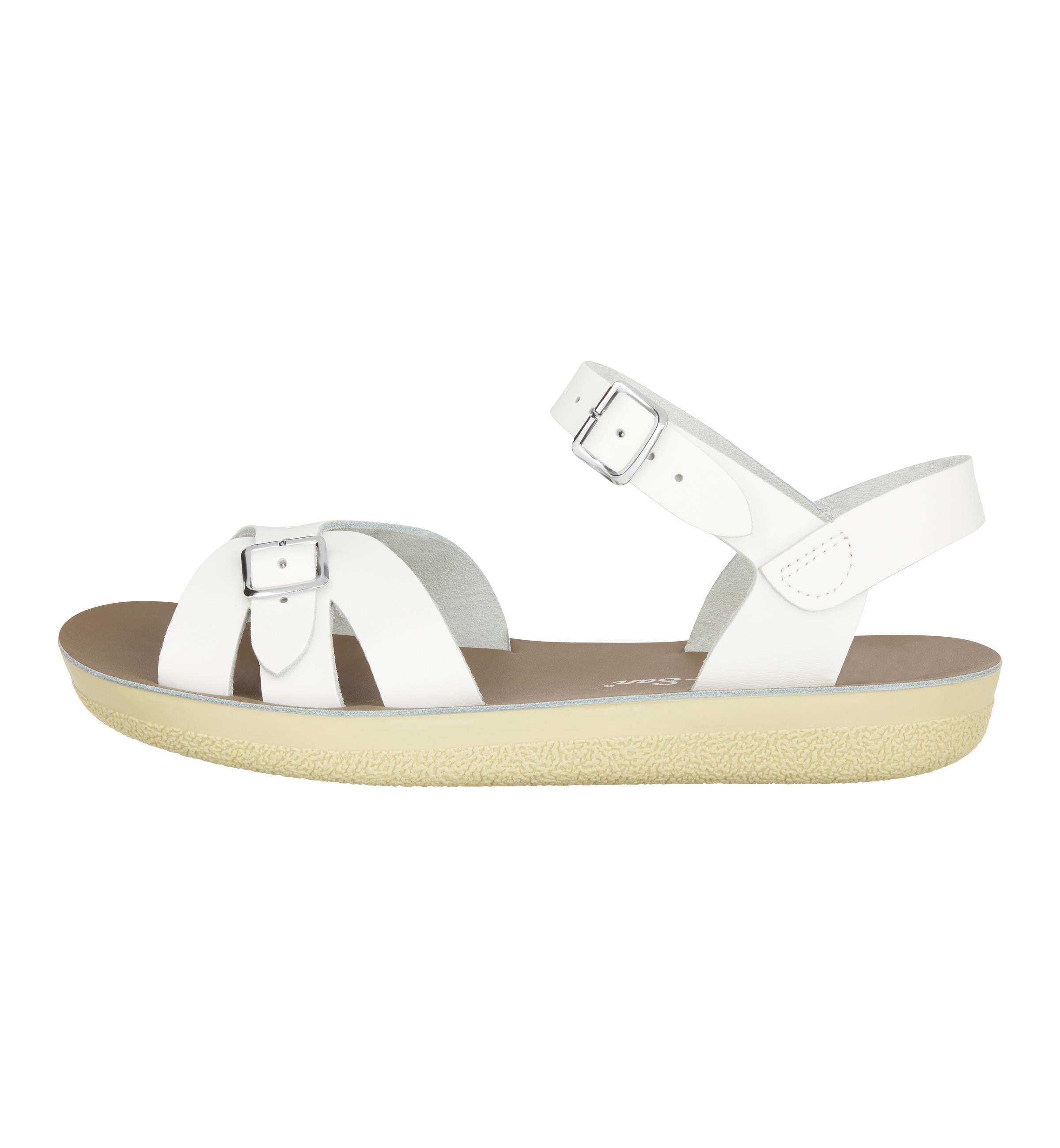 Boardwalk White Womens Sandal - Salt-Water Sandals UK