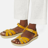 Boardwalk Mustard Womens Sandal - Women's Boardwalk Sandals - Salt-Water Sandals UK