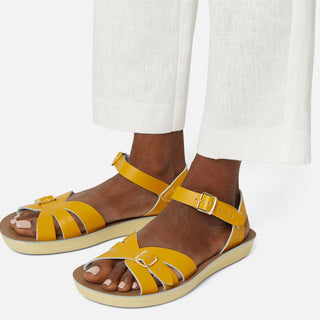 Boardwalk Mustard Womens Sandal - All Womens Sandals - Salt-Water Sandals UK