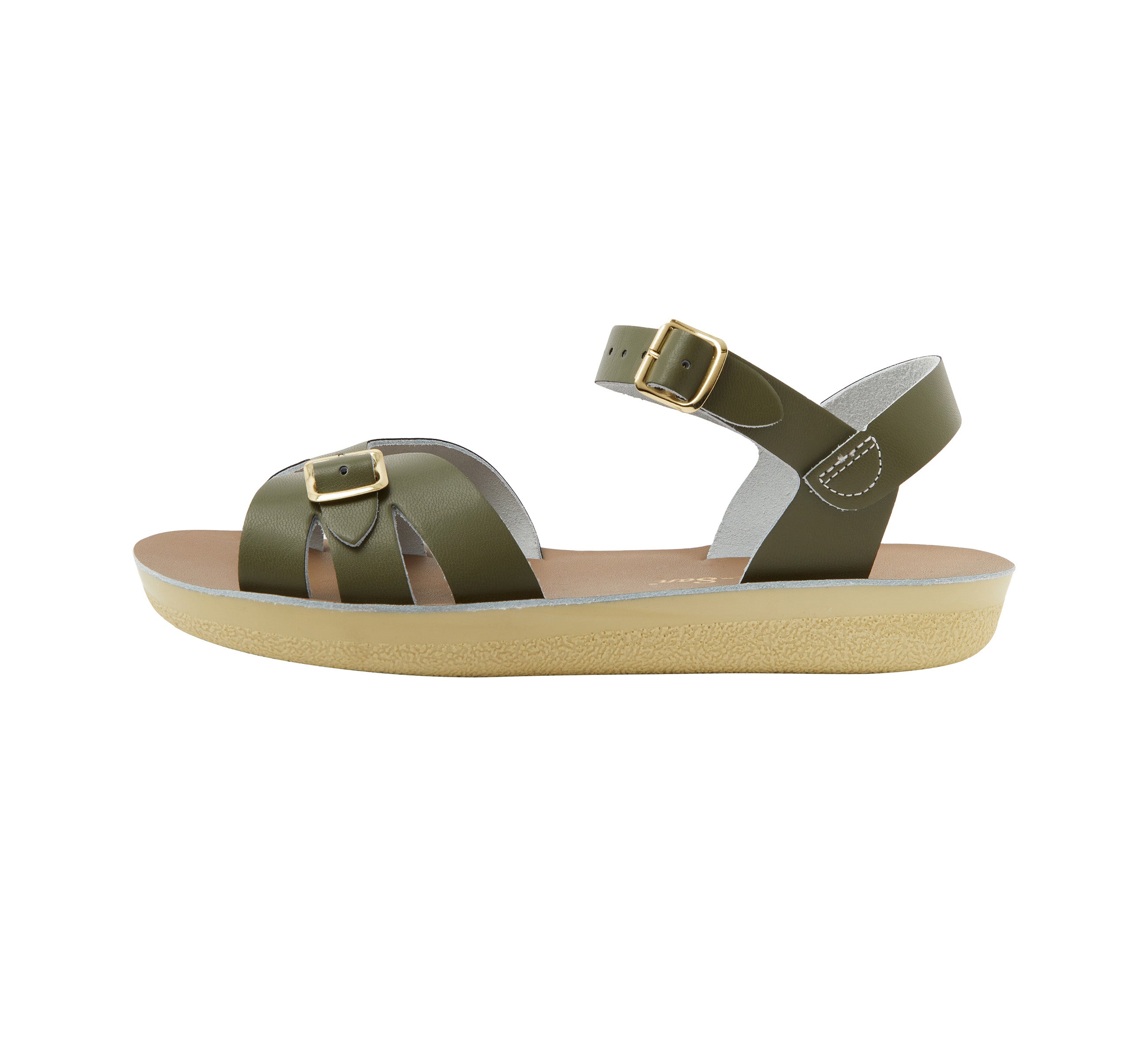Boardwalk Olive Womens Sandal - Salt-Water Sandals UK