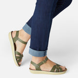 Boardwalk Olive Womens Sandal - Women's Boardwalk Sandals - Salt-Water Sandals UK