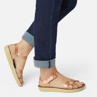 Boardwalk Rose Gold Womens Sandal - All Womens Sandals - Salt-Water Sandals UK