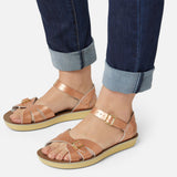 Boardwalk Rose Gold Womens Sandal - All Womens Sandals - Salt-Water Sandals UK