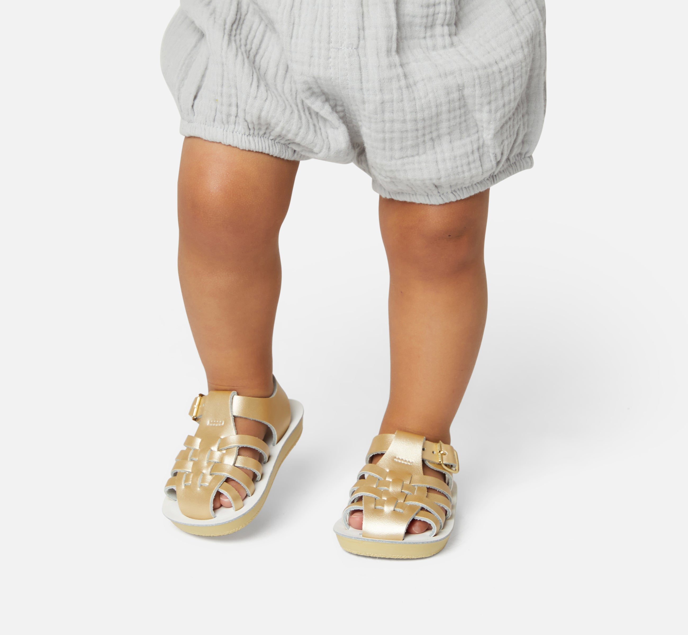 Sailor Gold Kids Sandal - Salt-Water Sandals UK