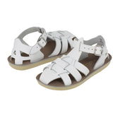 Shark Fisherman White Kids Sandal - Kids White Sandals - Salt-Water Sandals UK