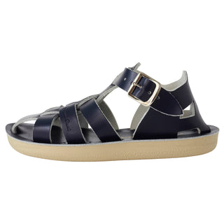 Shark Fisherman Navy Kids Sandal - Kids Shark Fisherman Sandals - Salt-Water Sandals UK
