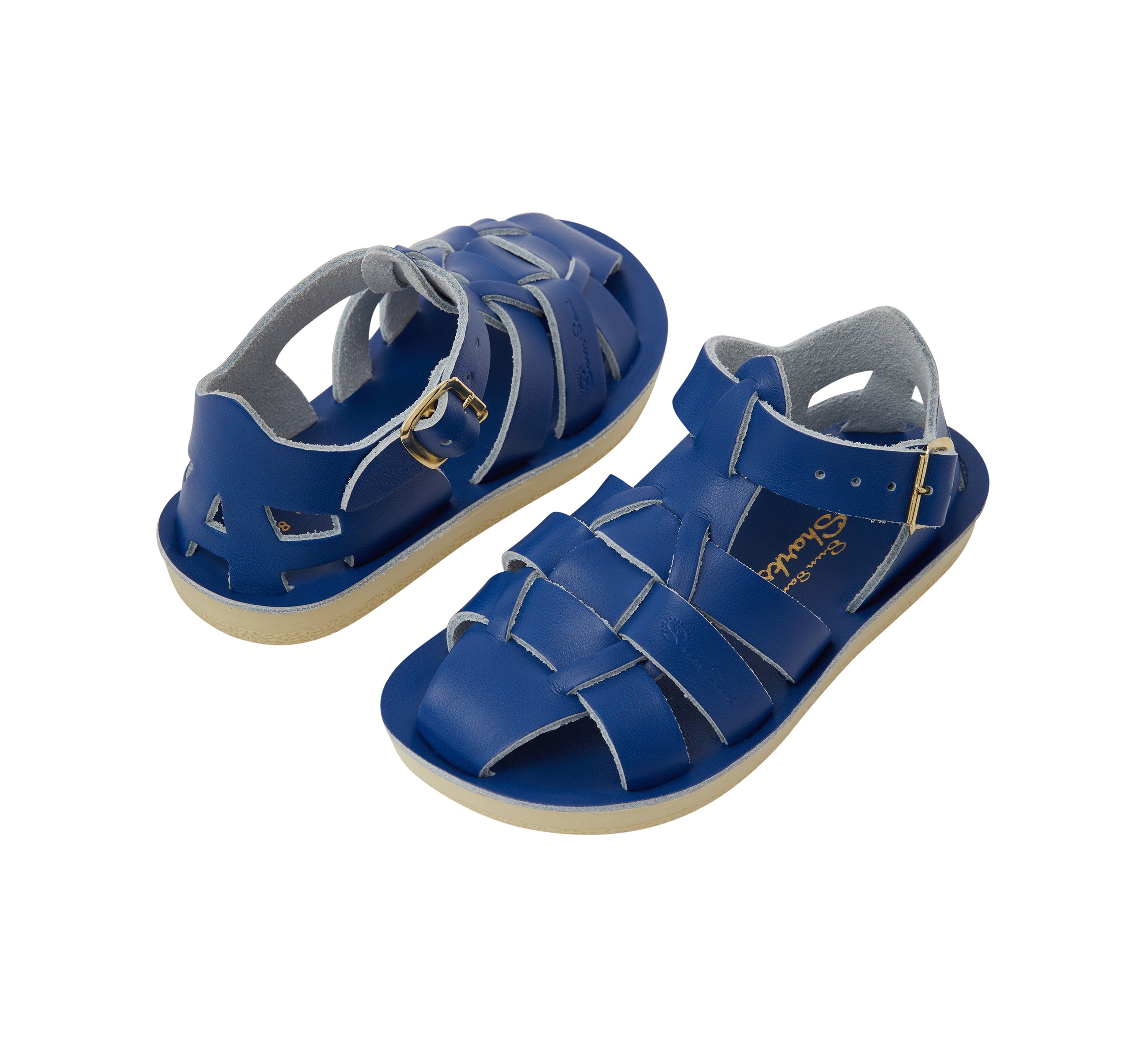 Shark Fisherman Cobalt Kids Sandal - Salt-Water Sandals UK