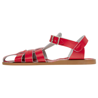 Fisherman Shark Original Red Womens Sandal - Women's Wide Fit Sandals - Salt-Water Sandals UK