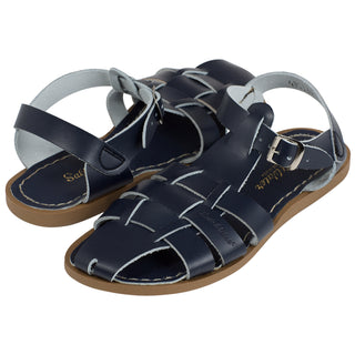Fisherman Shark Original Navy Kids Sandal - Kids Vulcanised Sole Sandals - Salt-Water Sandals UK