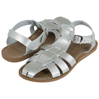 Fisherman Shark Original Silver Kids Sandal - BIG SUMMER SALE - 40% - Salt-Water Sandals UK