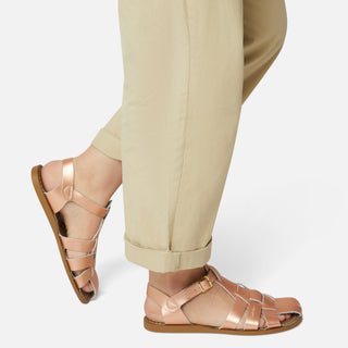 Fisherman Shark Original Rose Gold Womens Sandal - Women's Rose Gold Sandals - Salt-Water Sandals UK