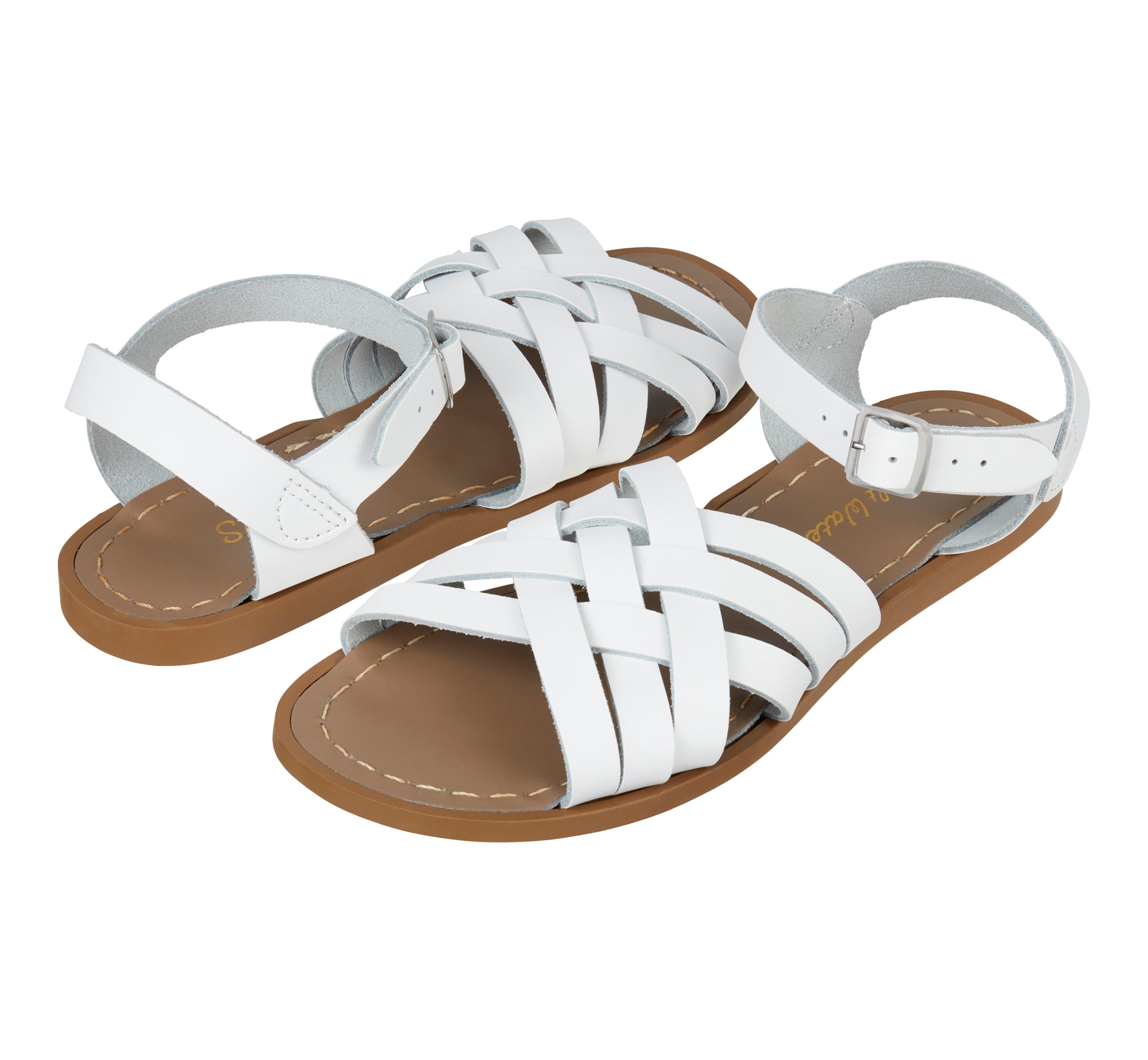 Retro White Womens Sandal - Salt-Water Sandals UK