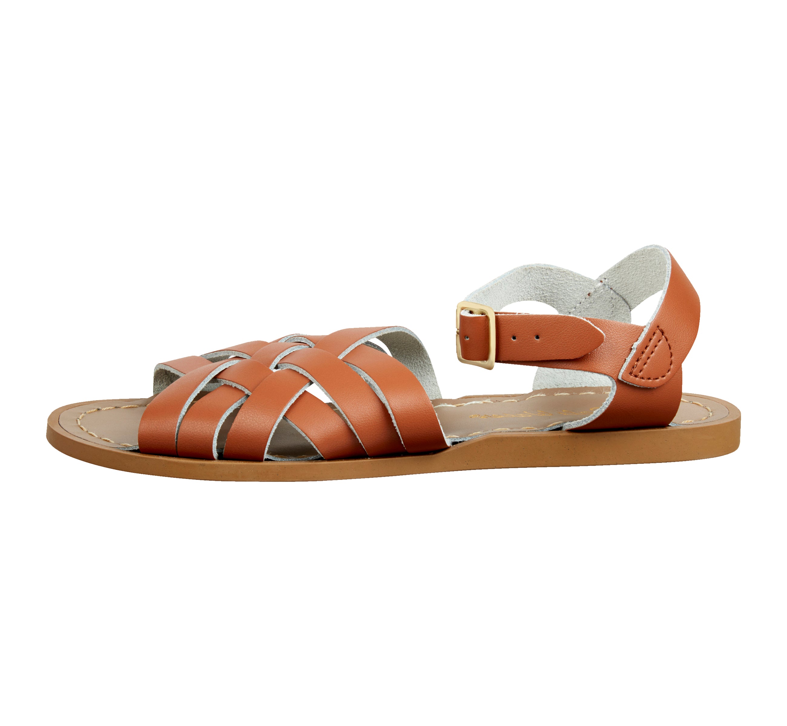 Retro Tan Kids Sandal