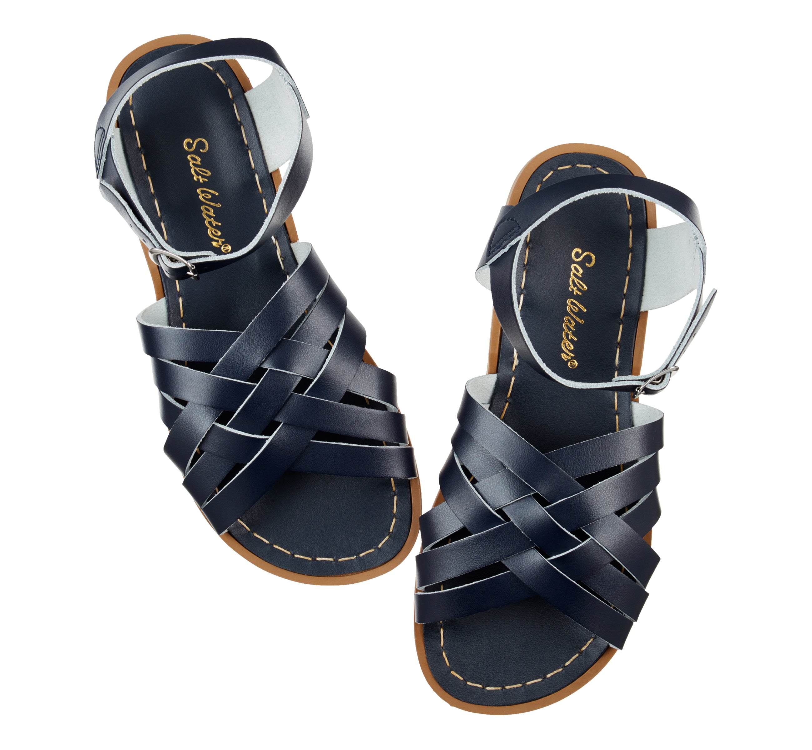 Retro Navy Womens Sandal