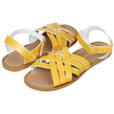 Retro Mustard Womens Sandal - Salt-Water Sandals UK