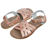 Retro Rose Gold Kids Sandal - Kids Vulcanised Sole Sandals - Salt-Water Sandals UK
