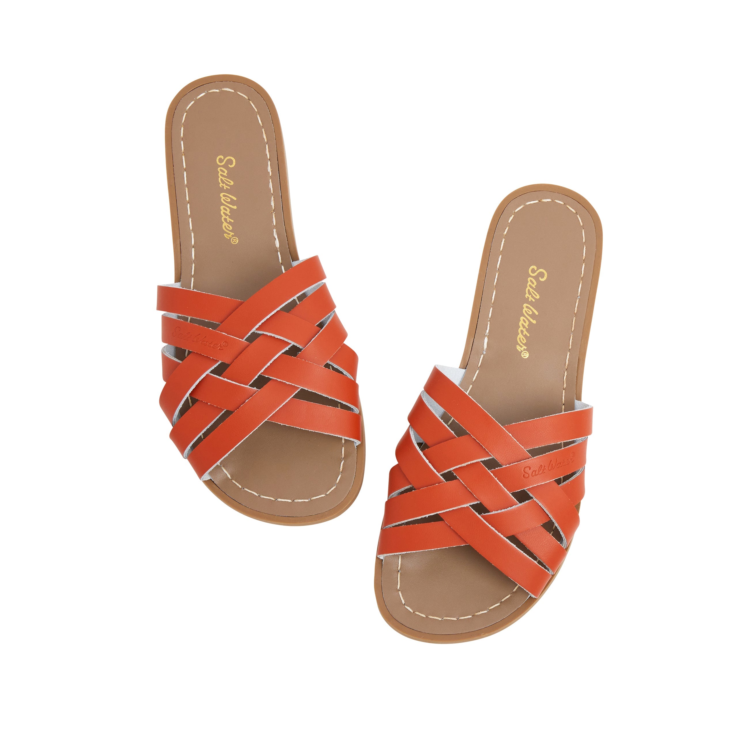Retro Slide Paprika Womens Sandal - Salt-Water Sandals UK