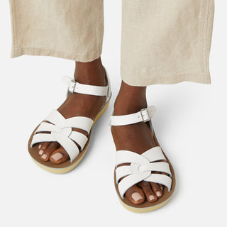 Swimmer White Womens Sandal - Women's Woven Sandals - Salt-Water Sandals UK