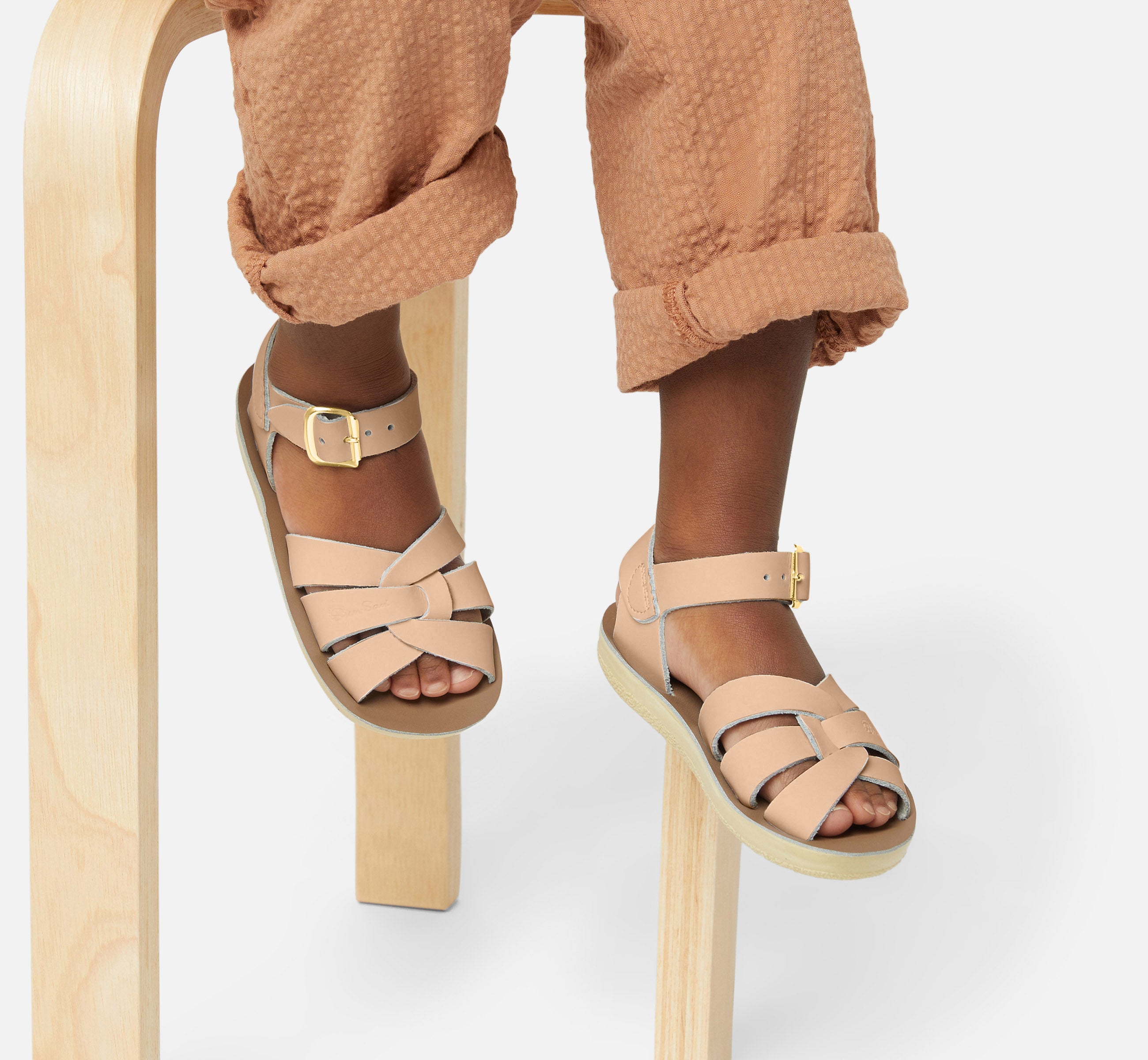 Swimmer Latte Kids Sandal - Salt-Water Sandals Shop UK