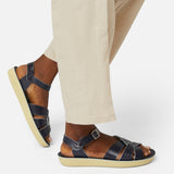 Swimmer Navy Womens Sandal - Women's Ankle Strap Sandals - Salt-Water Sandals UK