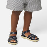 Swimmer Navy Kids Sandal - Kids Swimmer Sandals - Salt-Water Sandals UK