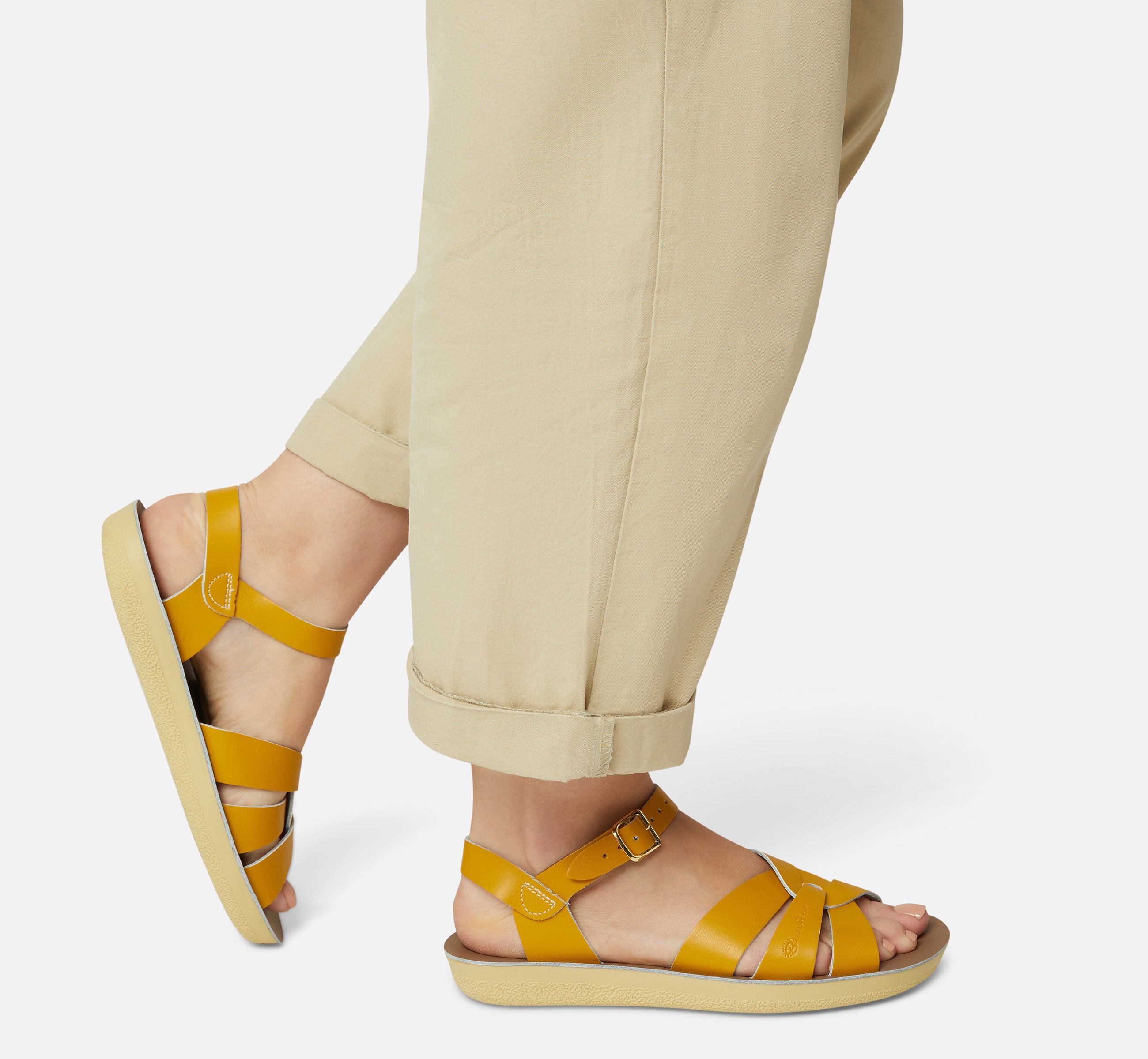 Swimmer Mustard Womens Sandal - Salt-Water Sandals UK