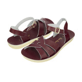 Swimmer Claret Womens Sandal