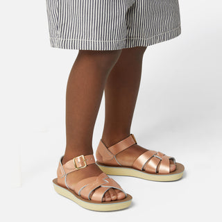 Swimmer Rose Gold Kids Sandal - All Kids Sandals - Salt-Water Sandals UK