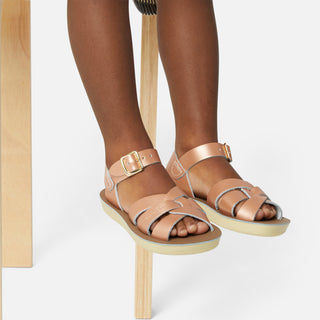 Swimmer Rose Gold Kids Sandal - All Kids Sandals - Salt-Water Sandals UK
