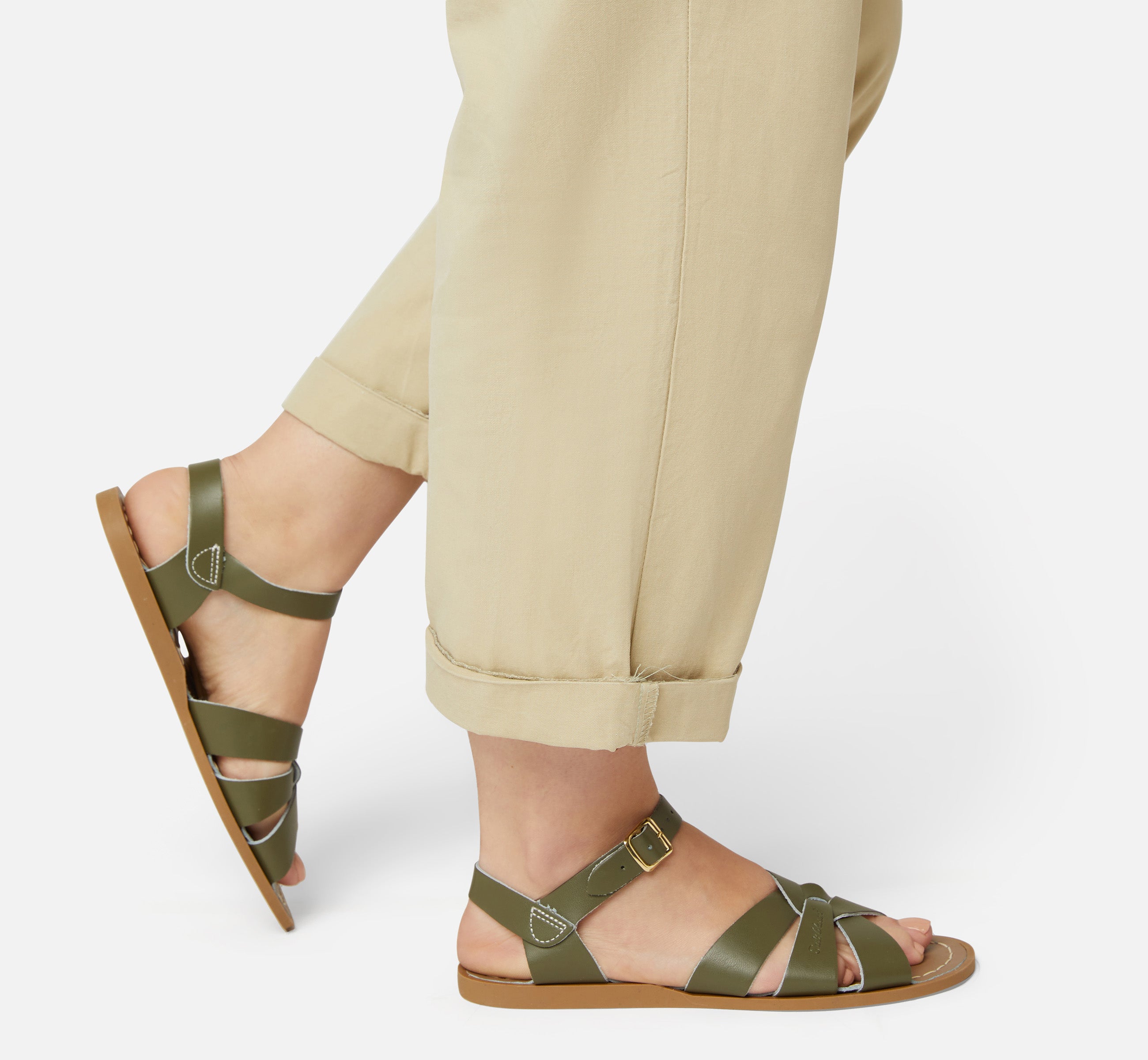 Original Olive Womens Sandal - Salt-Water Sandals UK