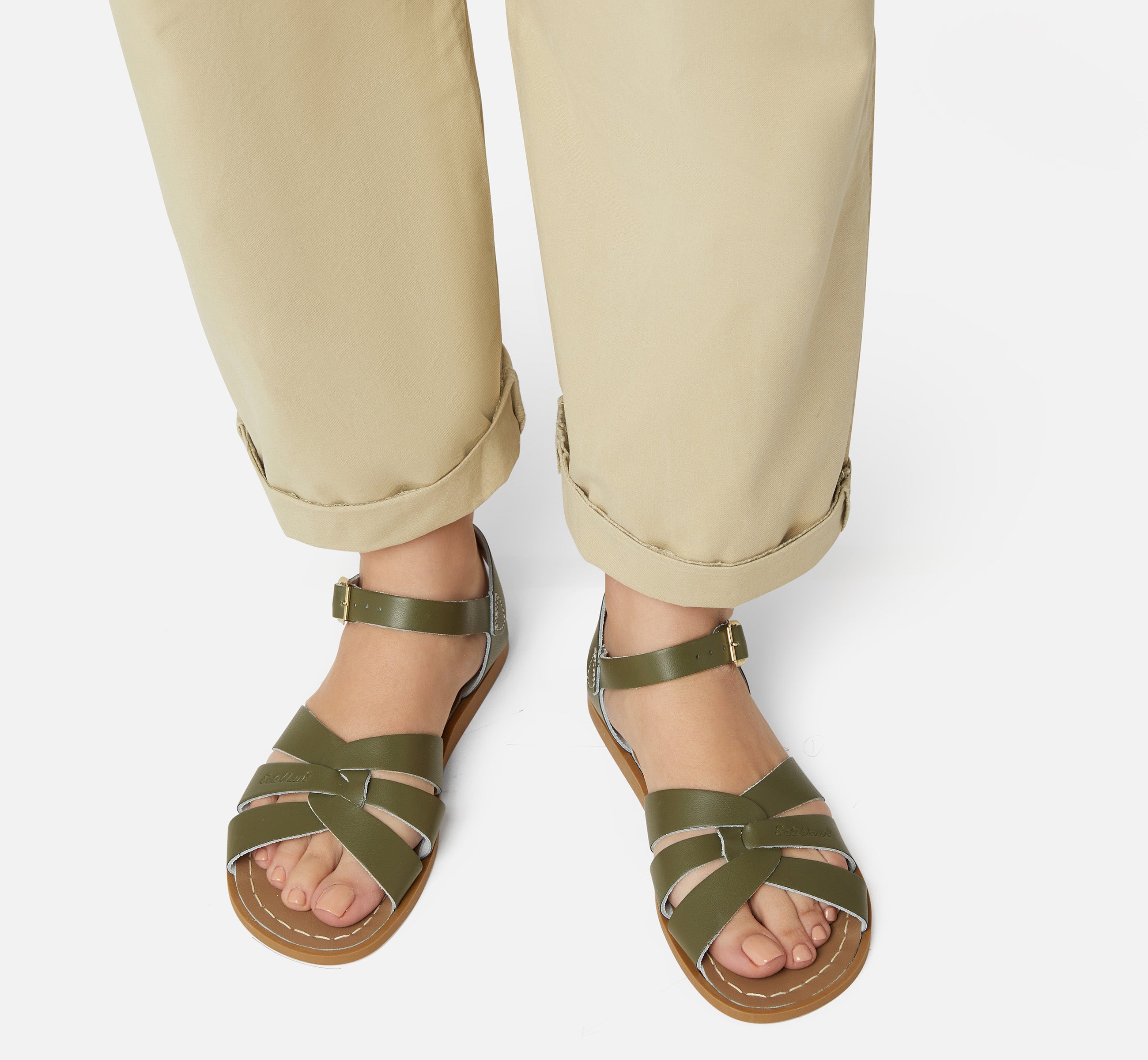 Original Olive Womens Sandal - Salt-Water Sandals UK
