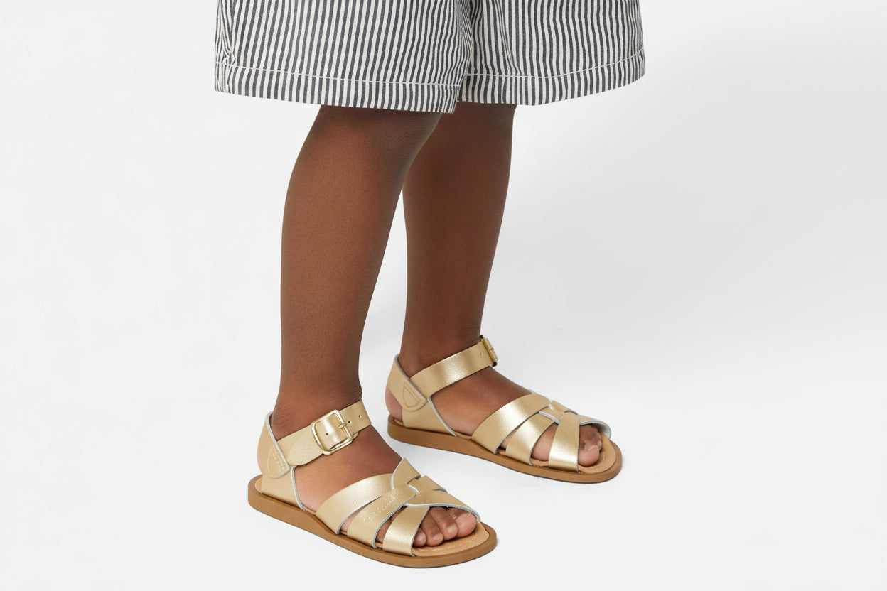 Original Gold Kids Sandals - Salt-Water Sandals UK