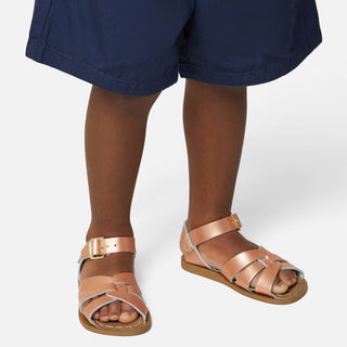 Original Rose Gold Kids Sandal - All Kids Sandals - Salt-Water Sandals UK