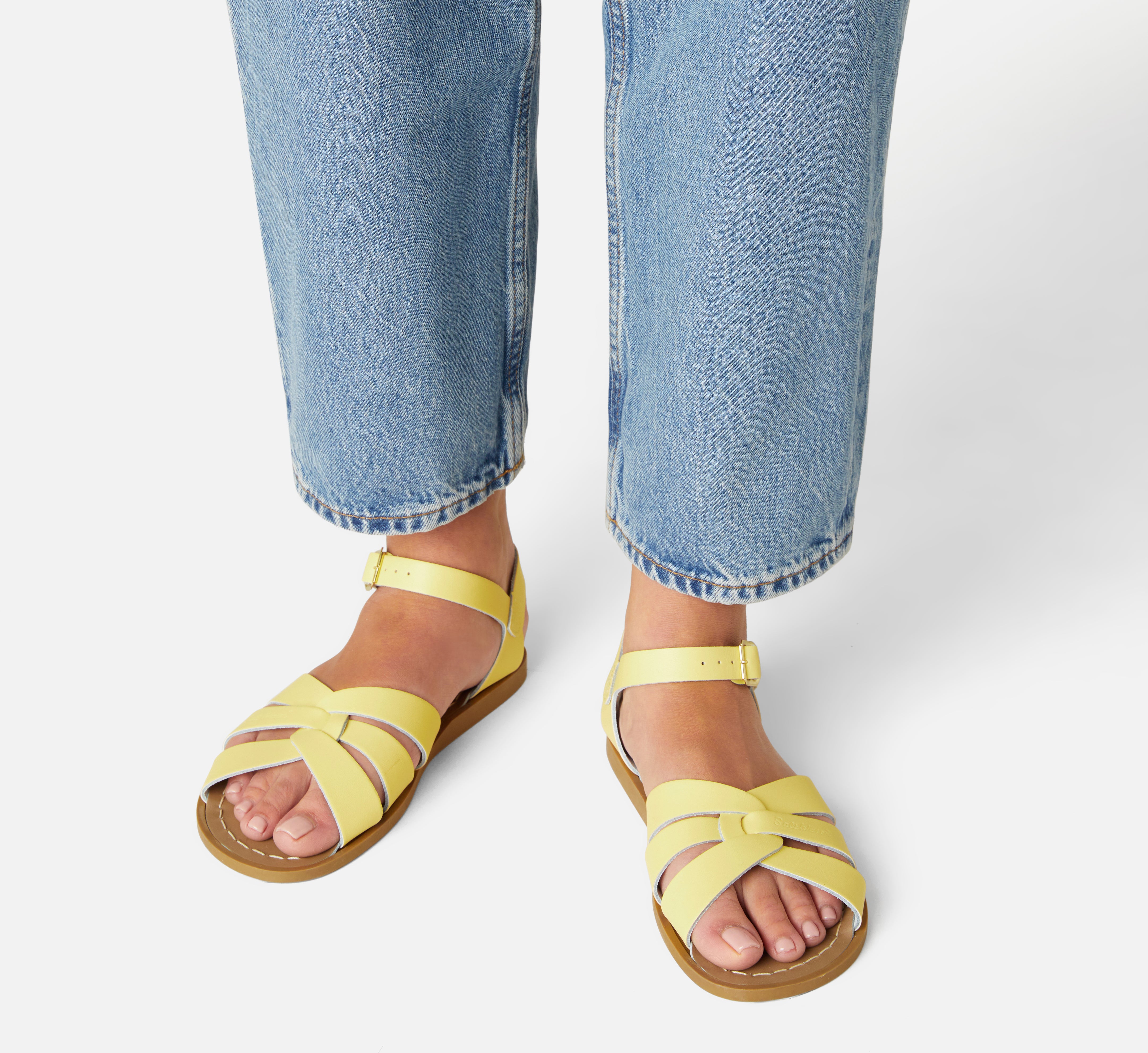 Original Butter Yellow Womens Sandal - Salt-Water Sandals UK