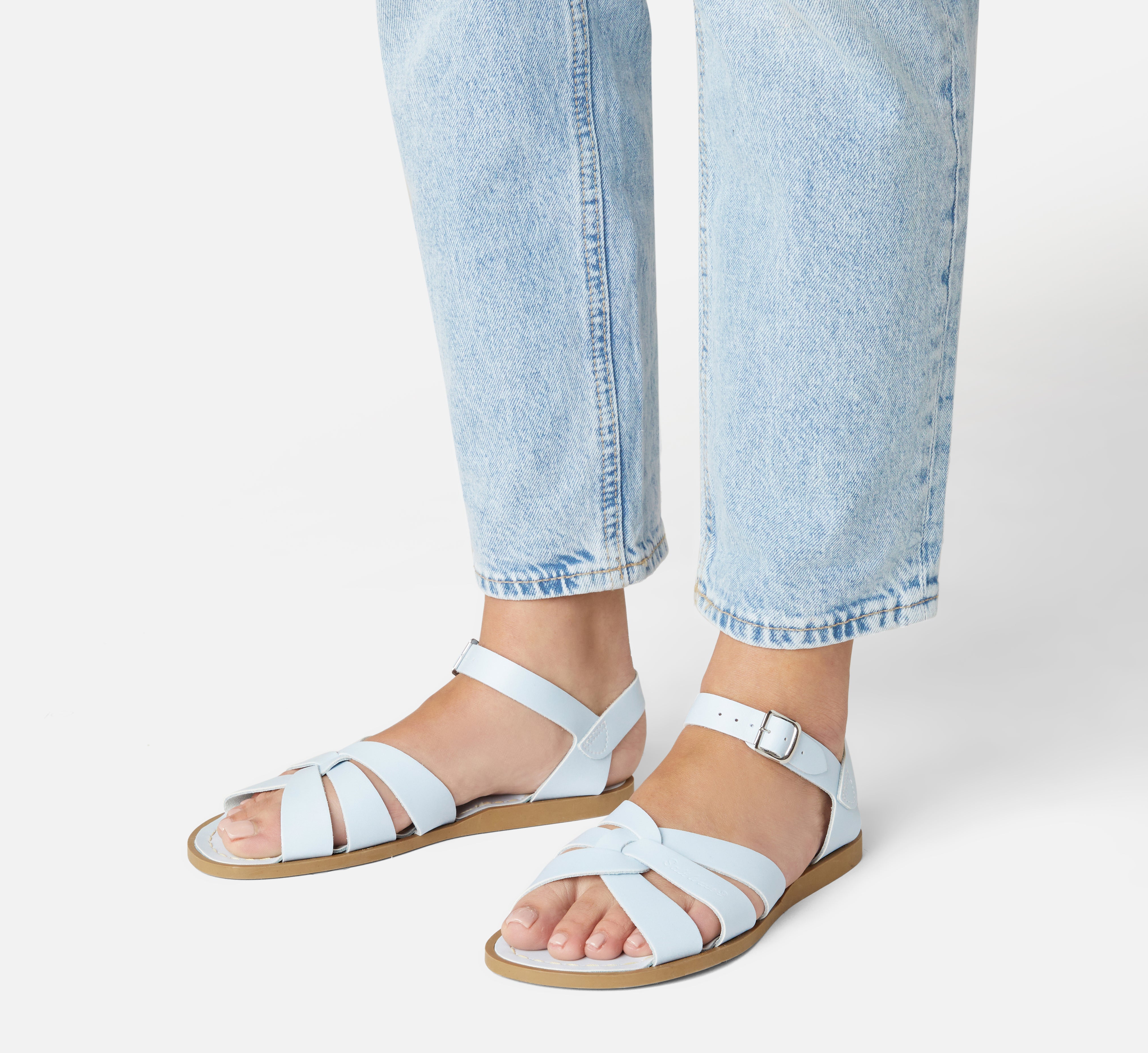 Original Light Blue Womens Sandal - Salt-Water Sandals UK