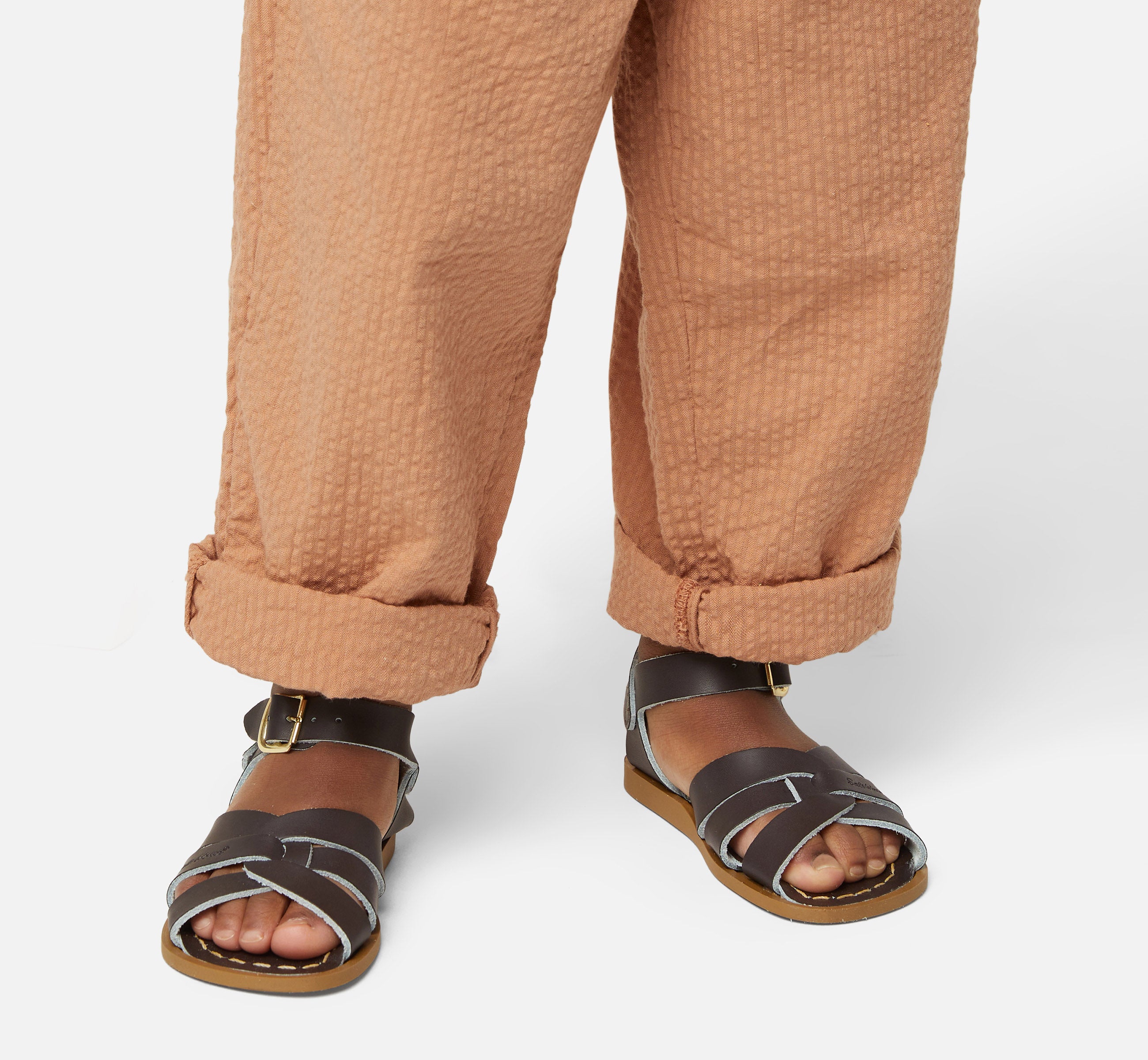 Original Brown Kids Sandal - Salt-Water Sandals UK