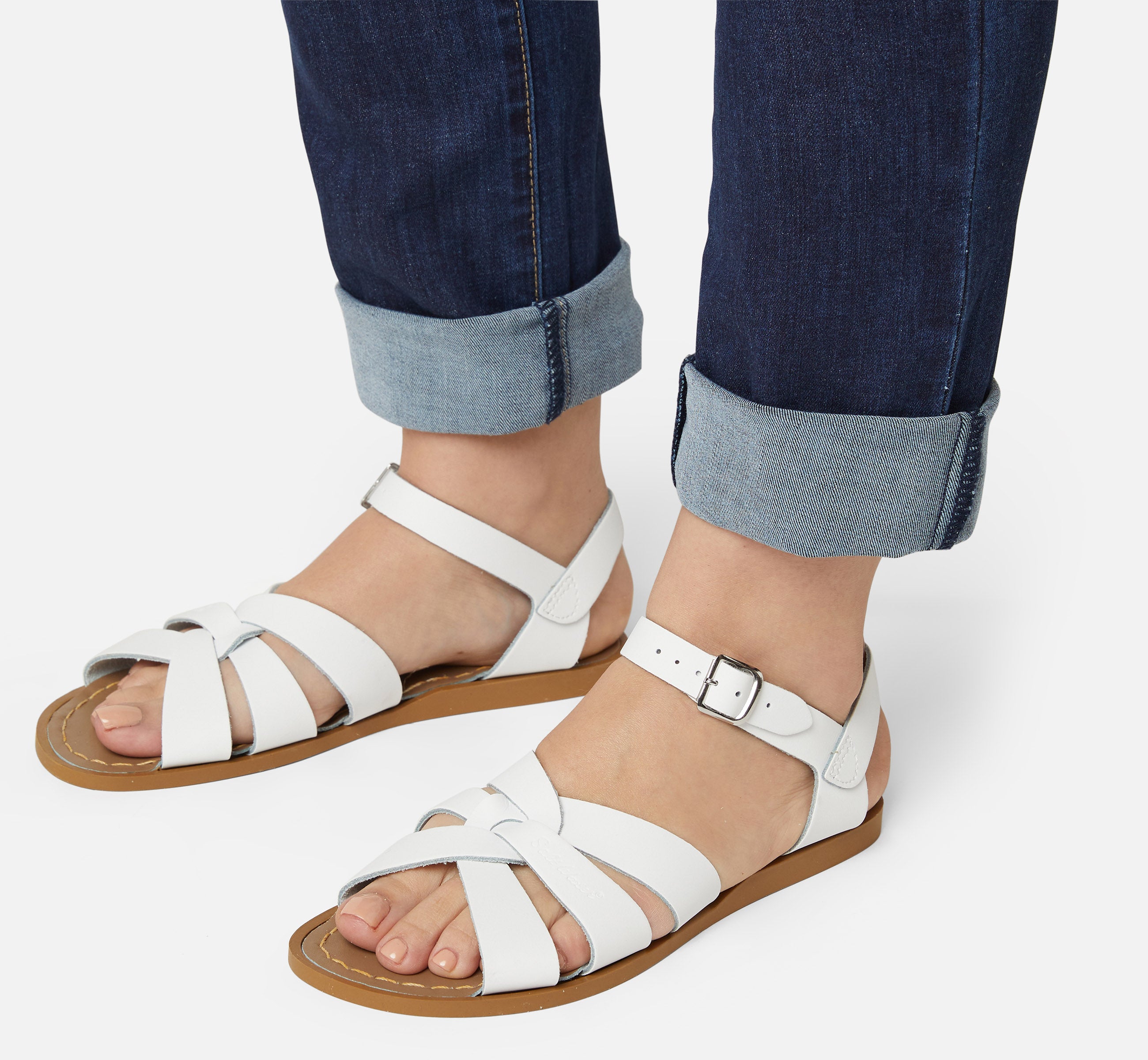 Original White Womens Sandal - Salt-Water Sandals UK