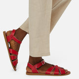 Original Red Womens Sandal - Women's Ankle Strap Sandals - Salt-Water Sandals UK