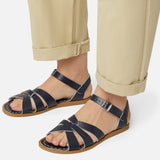 Original Navy Womens Sandal - Women's Ankle Strap Sandals - Salt-Water Sandals UK