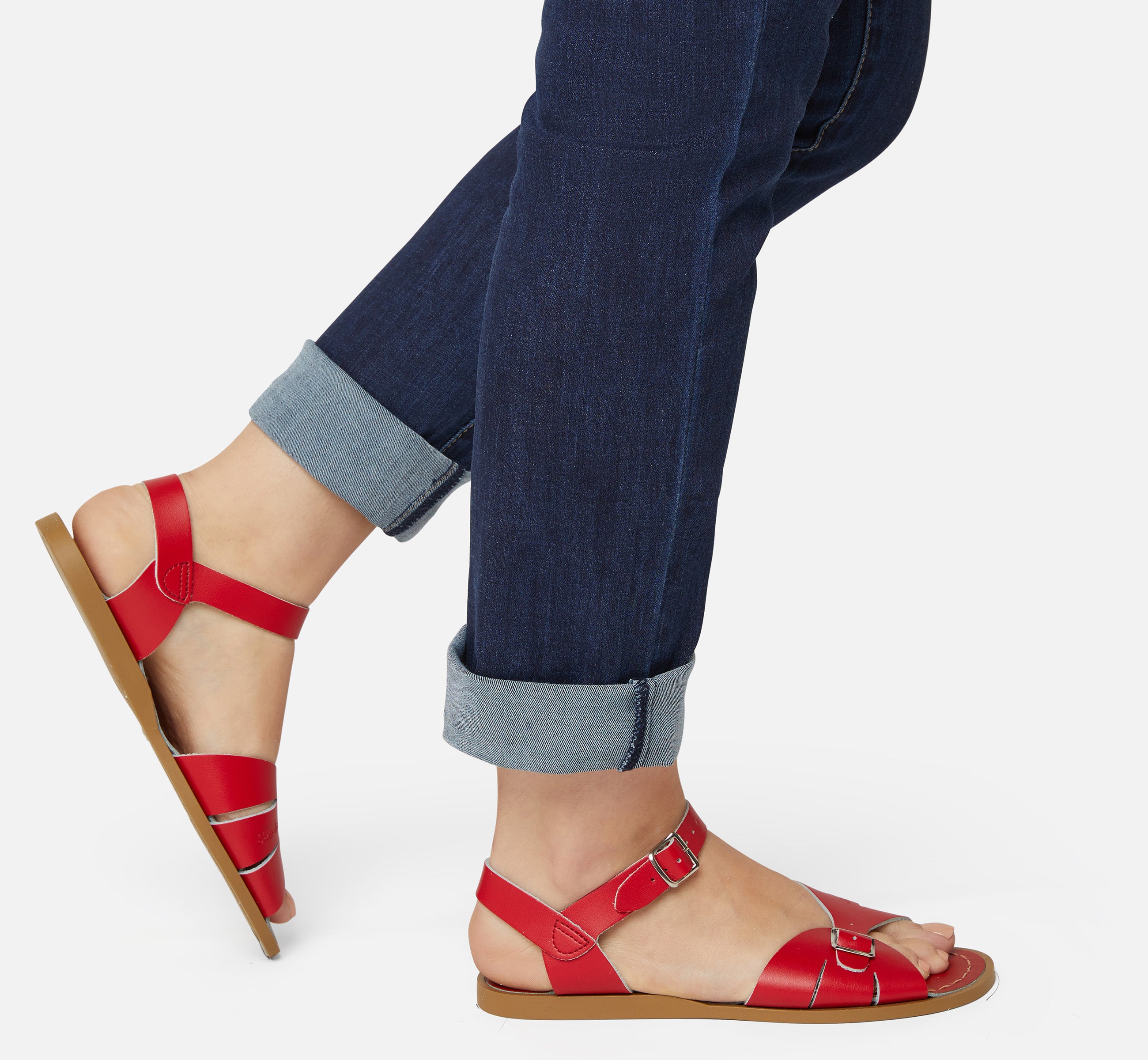 Classic Red Womens Sandal