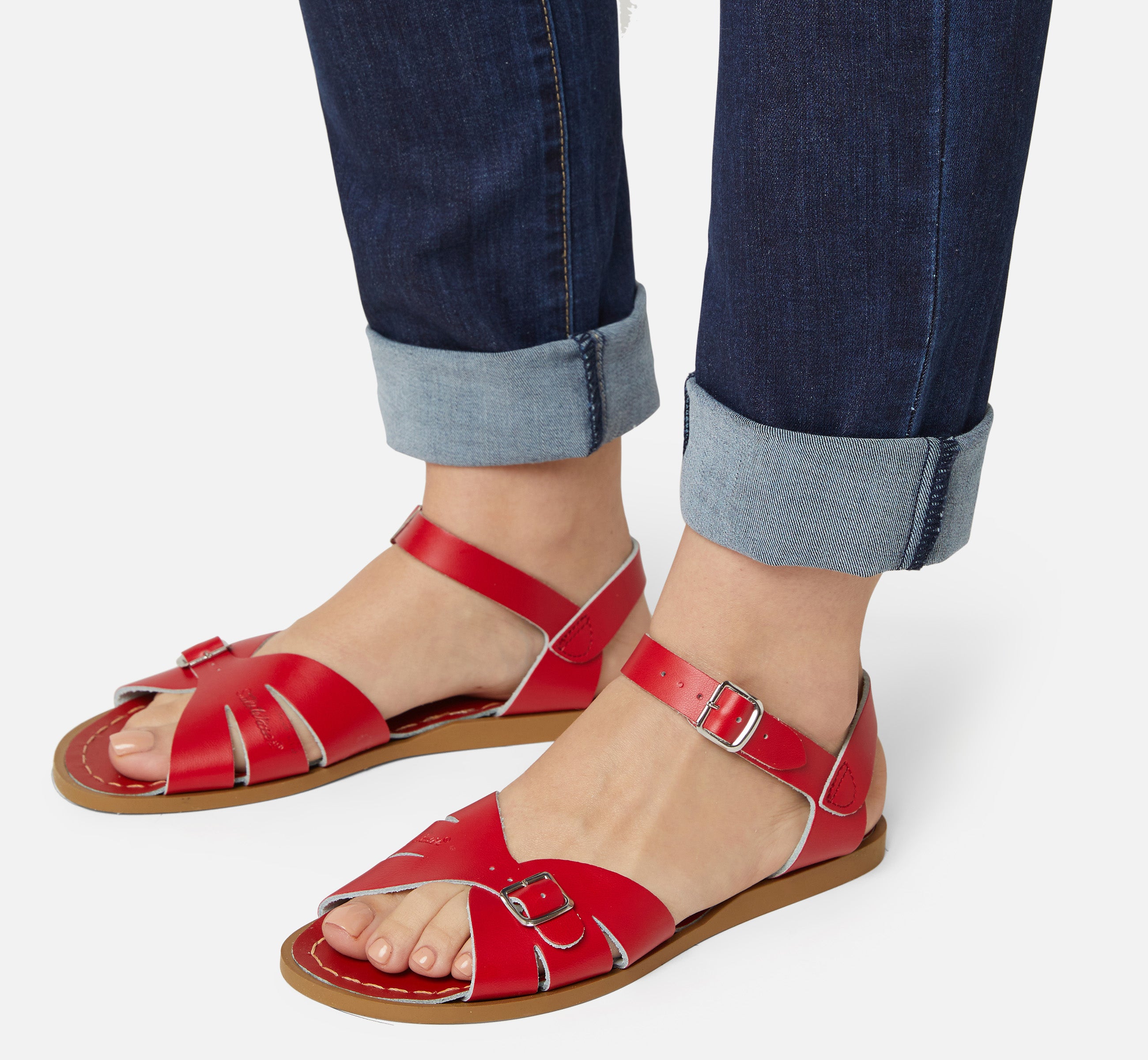 Classic Red Womens Sandal