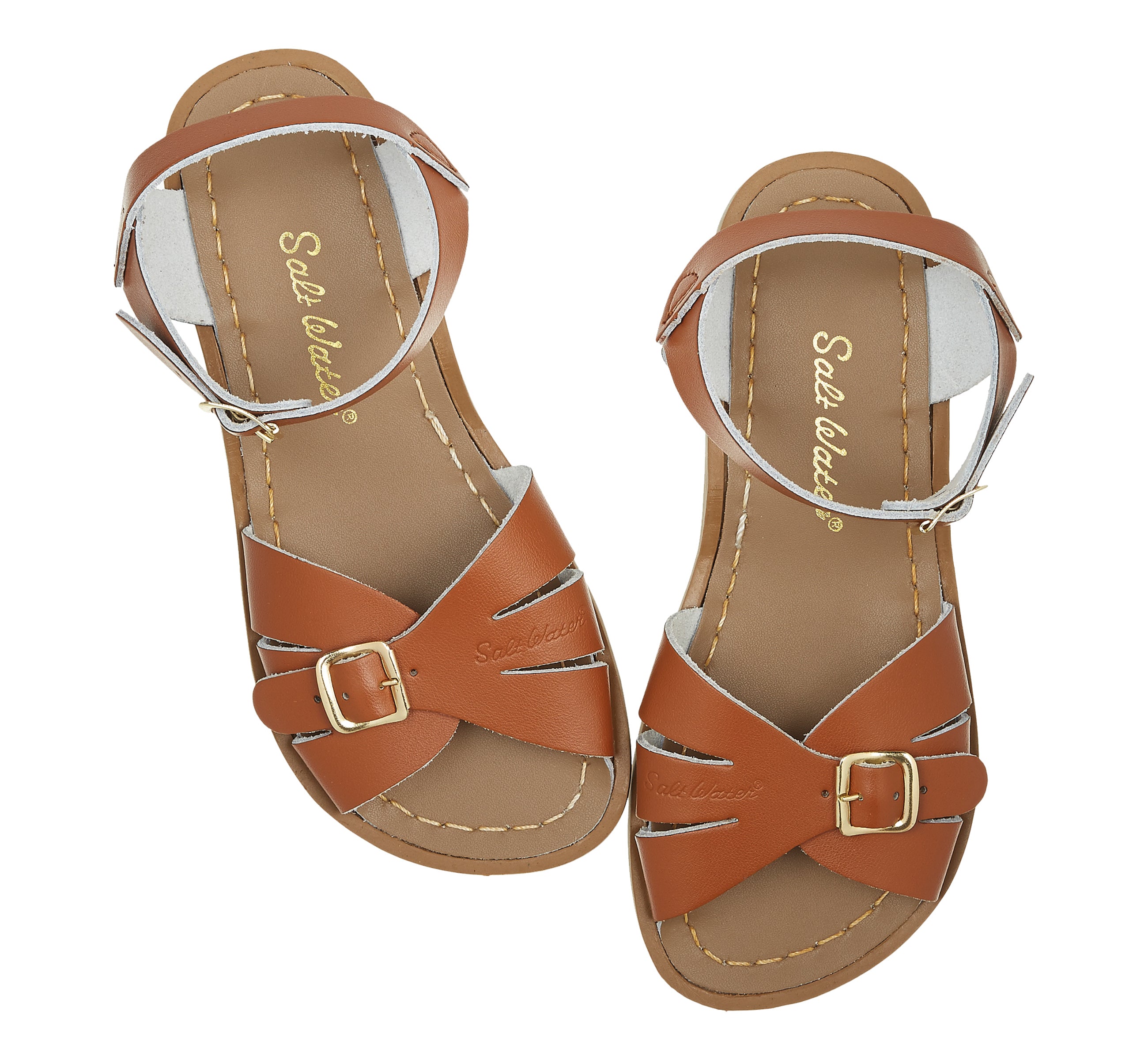 Classic Tan Womens Sandal - Salt-Water Sandals UK