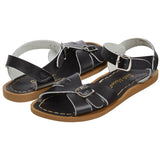 Classic Black Womens Sandal - Salt-Water Sandals UK