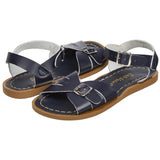 Classic Navy Womens Sandal - Women's Blue and Navy Sandals - Salt-Water Sandals UK
