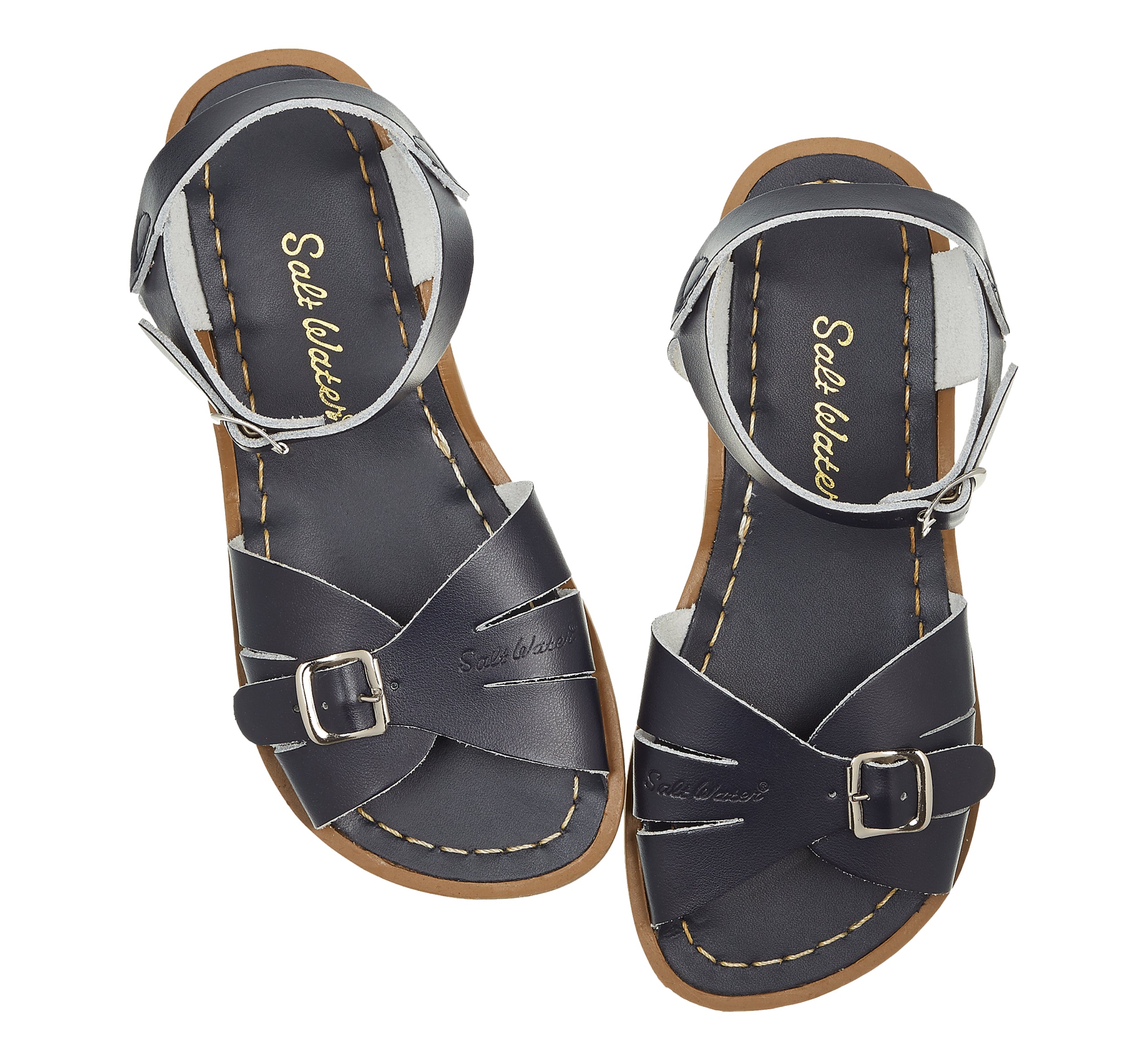 Classic Navy Womens Sandal - Salt-Water Sandals UK