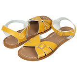 Classic Mustard Womens Sandal - Women's Wide Fit Sandals - Salt-Water Sandals UK
