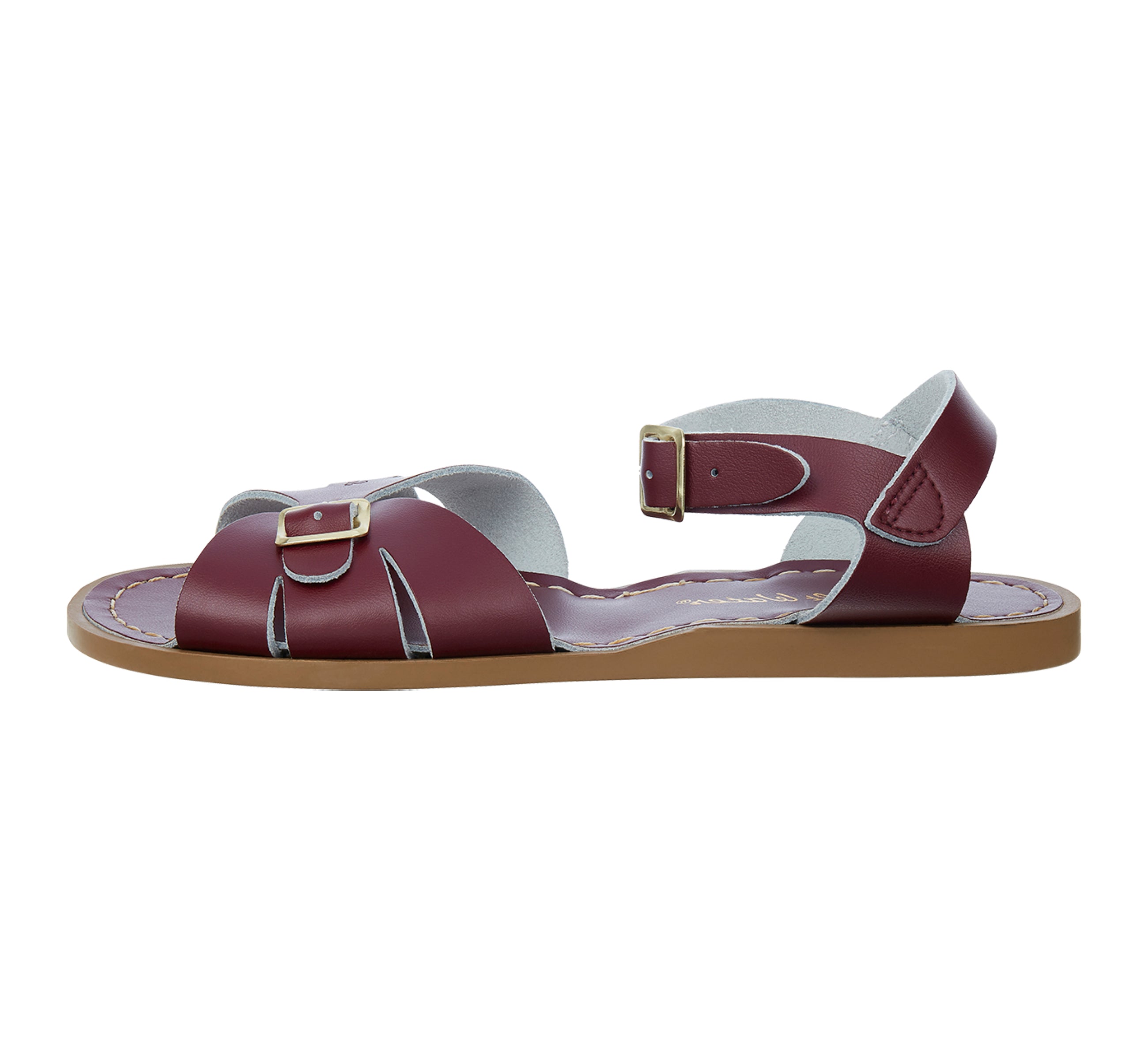 Classic Claret Womens Sandal - Salt-Water Sandals UK