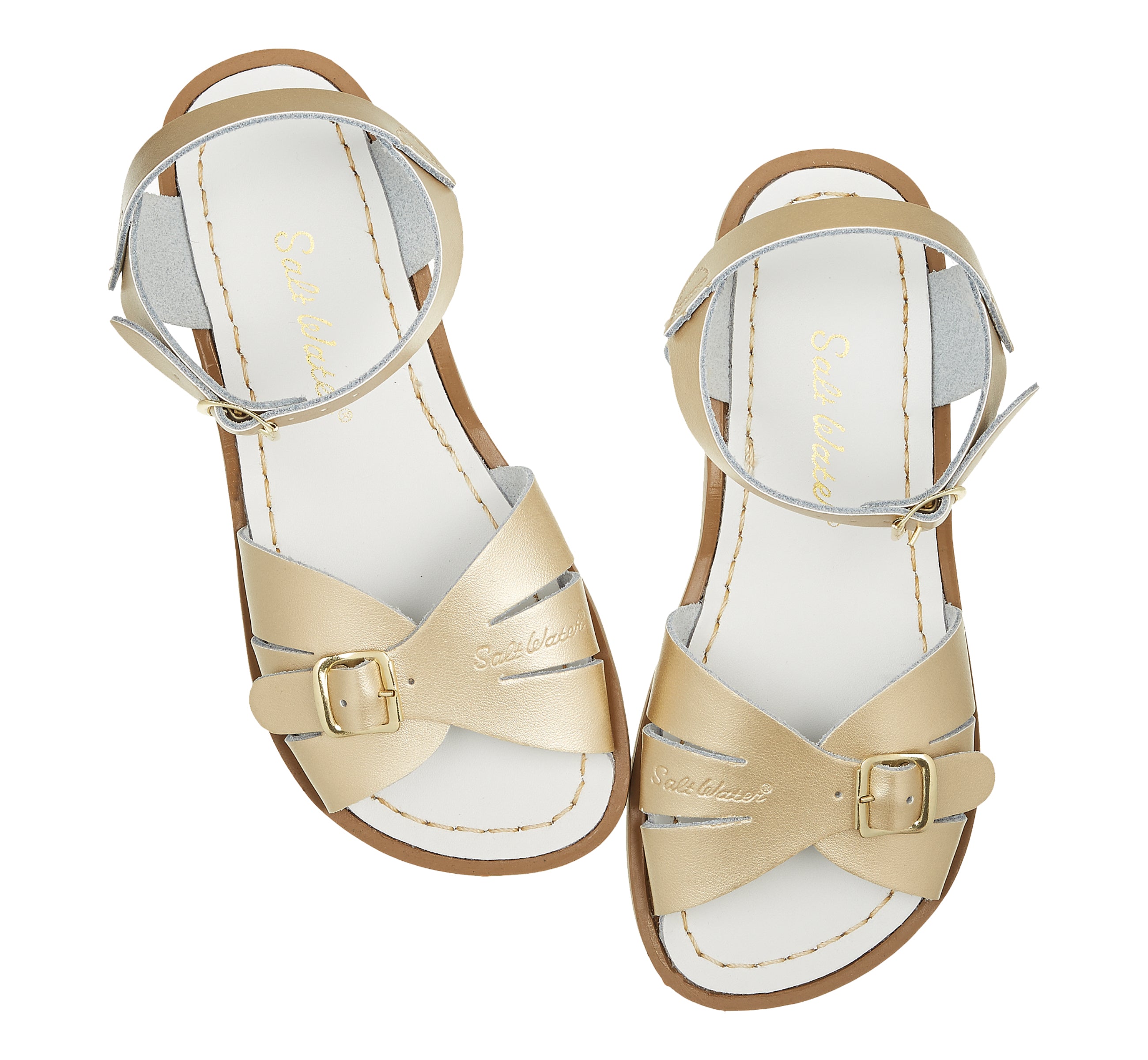 Classic Gold Womens Sandal - Salt-Water Sandals UK