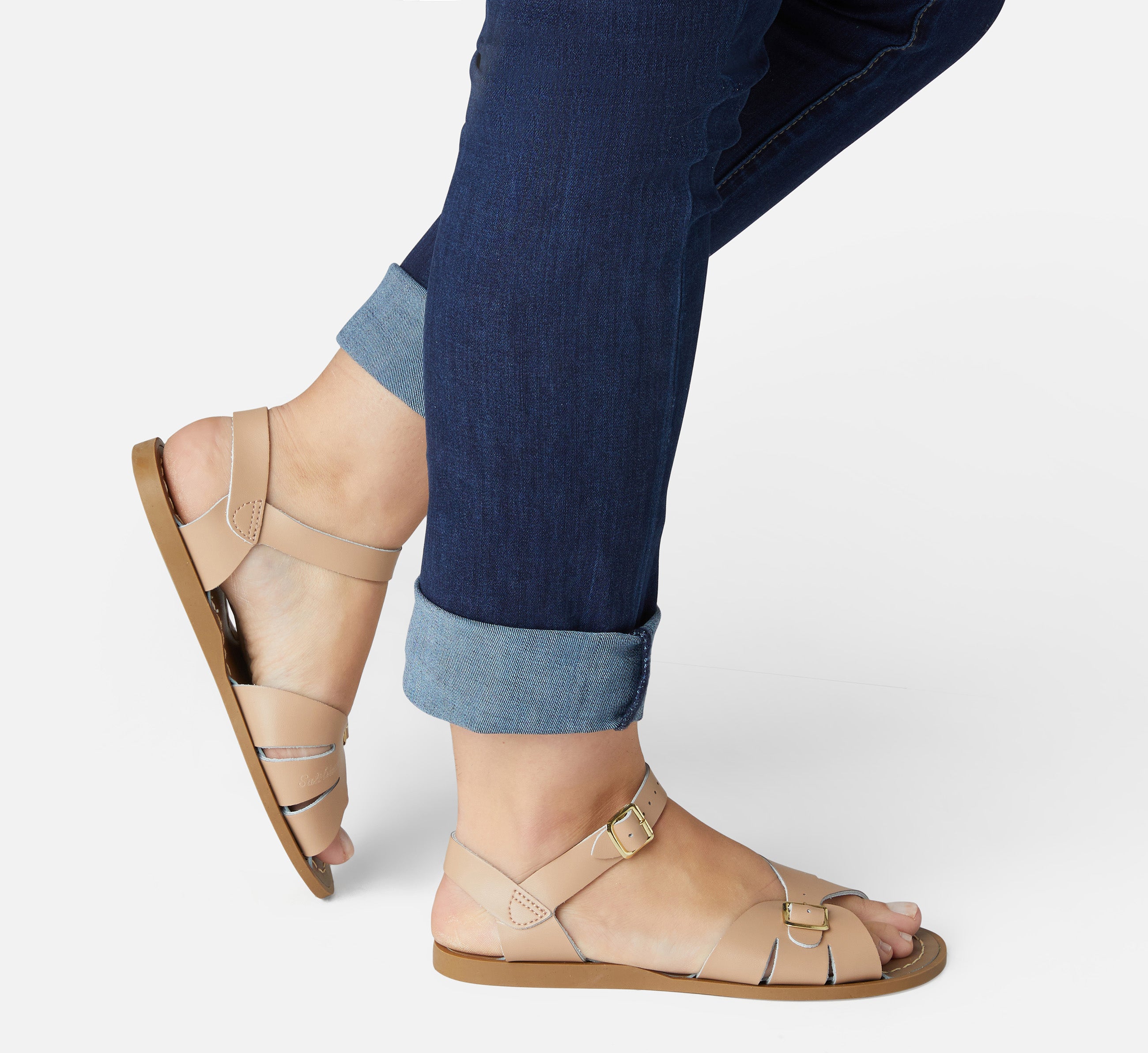 Classic Latte Womens Sandal - Salt-Water Sandals UK