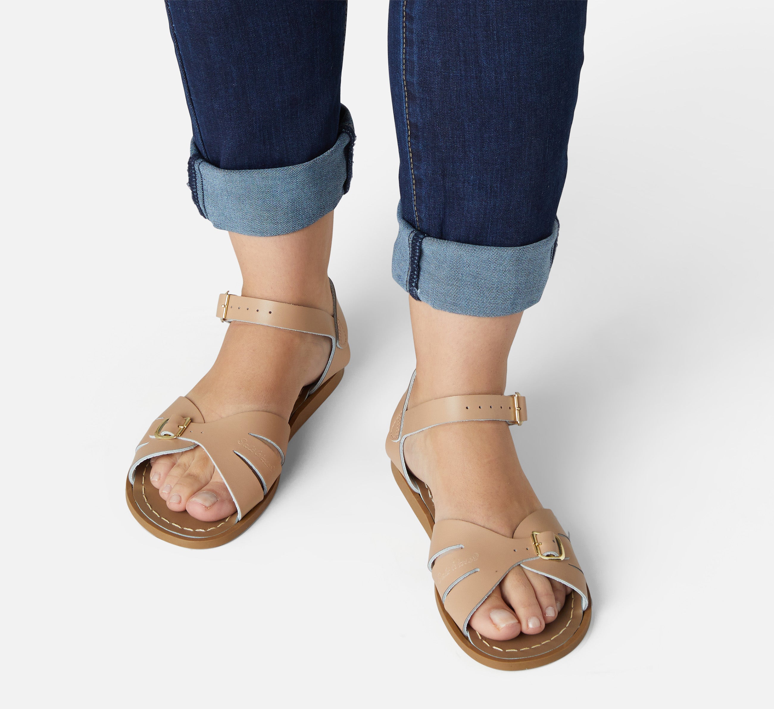 Classic Latte Womens Sandal - Salt-Water Sandals UK